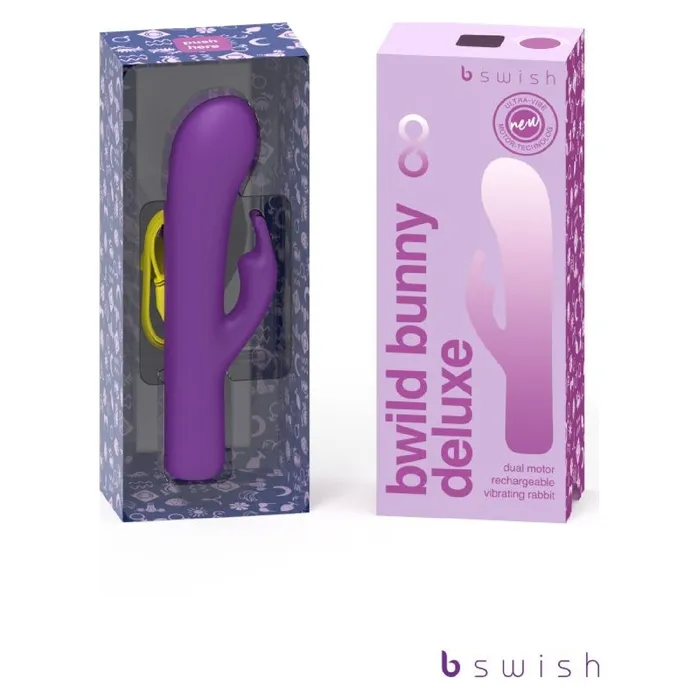 Bwild Bunny Infinite Deluxe Purple Bswish Vibrators