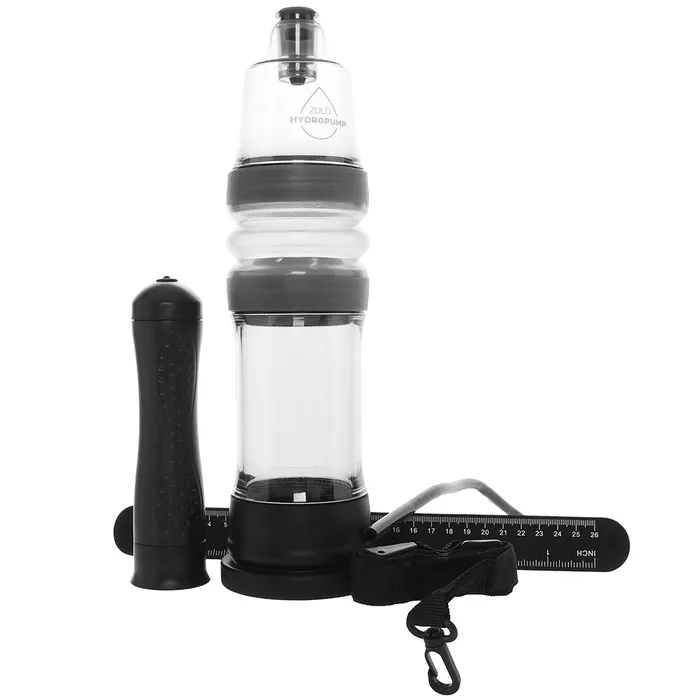 Zolo Male Sex Toys Zolo AquaPump Auto Pro Penis Pump in Clear