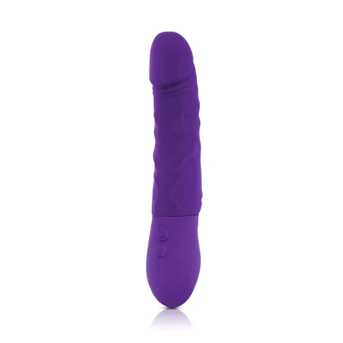 Inya Twister Purple Realistic Vibrating Dildo Rotating Adjustable Shaft Rechargeable Waterproof NS Novelties Female Sex Toys