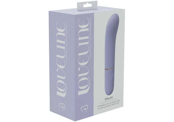 SHOTS AMERICA Female Sex Toys Loveline Dolce Mini GSpot Vibrator Discreet Powerful and Rechargeable