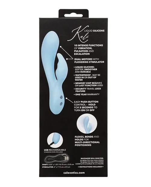 Contour Kali Flexible Dual Massager Blue CalExotics Vibrators Contour Kali Flexible Dual Massager Blue CalExotics Vibrators