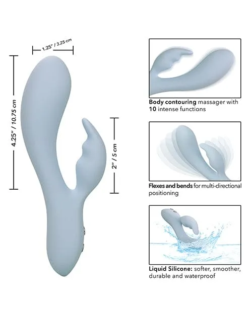 Contour Kali Flexible Dual Massager Blue CalExotics Vibrators Contour Kali Flexible Dual Massager Blue CalExotics Vibrators