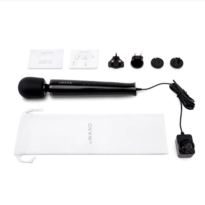 Vibrators Le Wand Plugin Black Le Wand