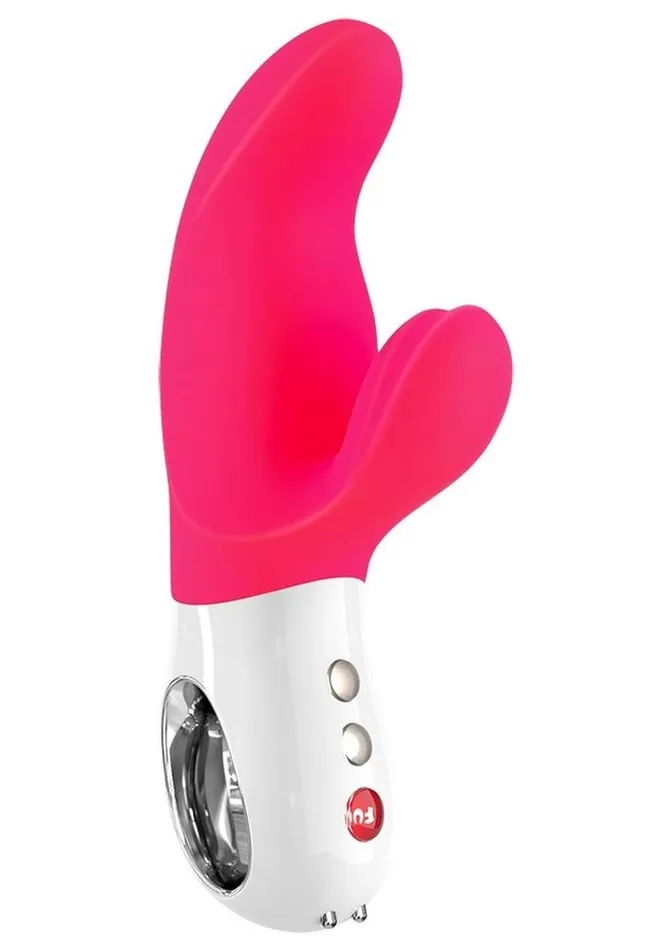 Female Sex Toys Fun Factory Miss Bi Silicone Vibrator with Clitoral Stimulator Female Sex Toys Fun Factory Miss Bi Silicone Vibrator with Clitoral Stimulator