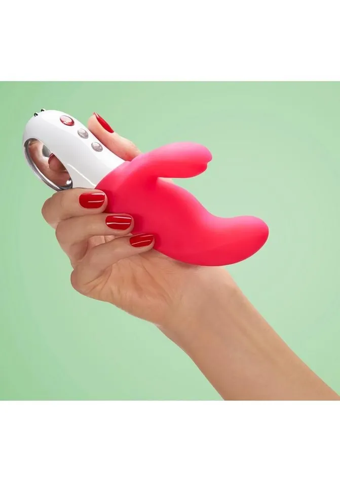 Female Sex Toys Fun Factory Miss Bi Silicone Vibrator with Clitoral Stimulator Female Sex Toys Fun Factory Miss Bi Silicone Vibrator with Clitoral Stimulator