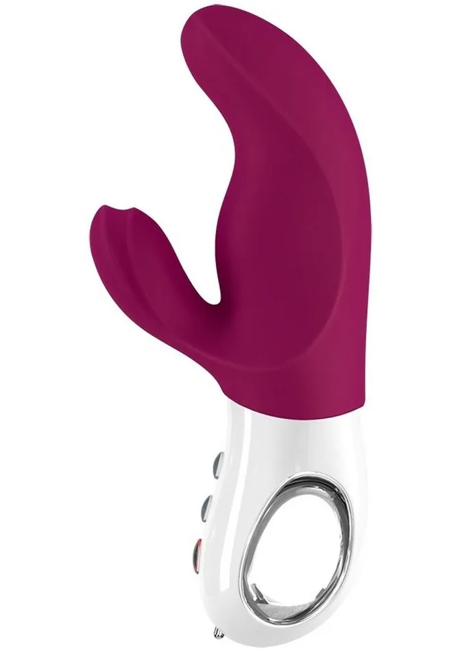 Female Sex Toys Fun Factory Miss Bi Silicone Vibrator with Clitoral Stimulator Female Sex Toys Fun Factory Miss Bi Silicone Vibrator with Clitoral Stimulator