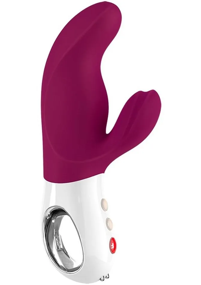 Female Sex Toys Fun Factory Miss Bi Silicone Vibrator with Clitoral Stimulator Female Sex Toys Fun Factory Miss Bi Silicone Vibrator with Clitoral Stimulator