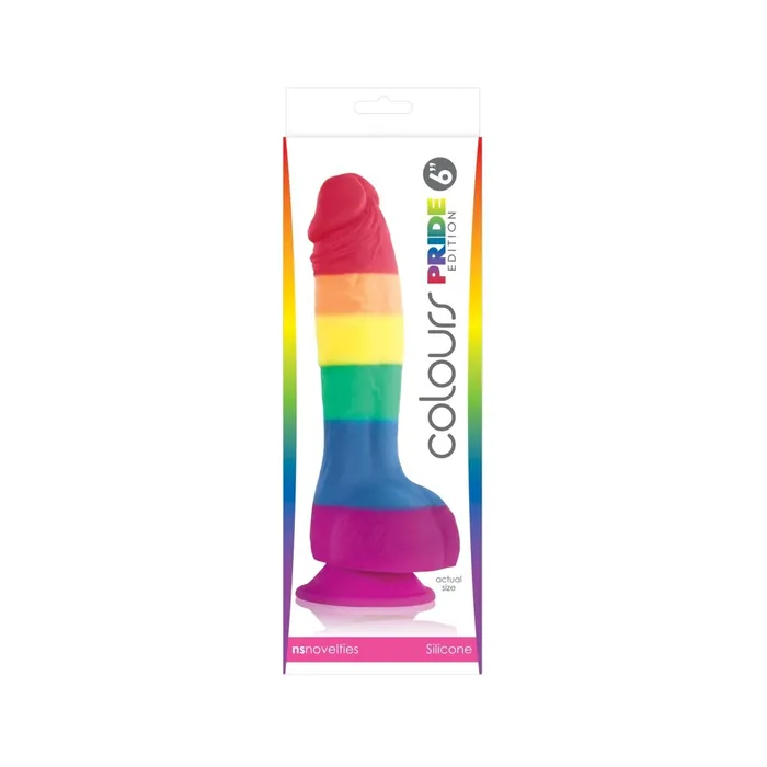 nsnovelties Colours Pride Edition Inch Dong Rainbow Dildos