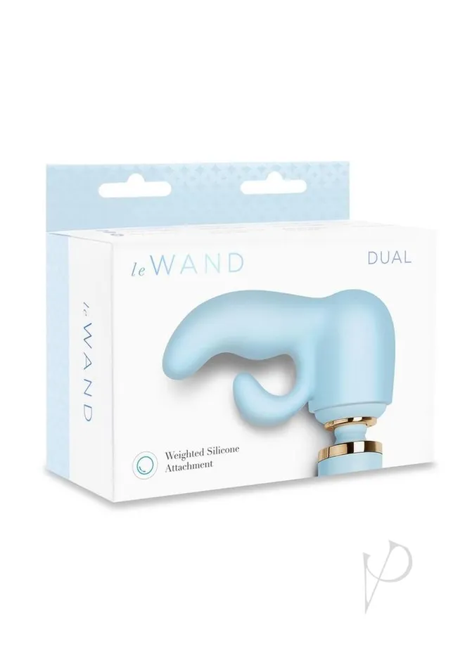 Le Wand Vibrators Le Wand Dual Weighted Attach Blue