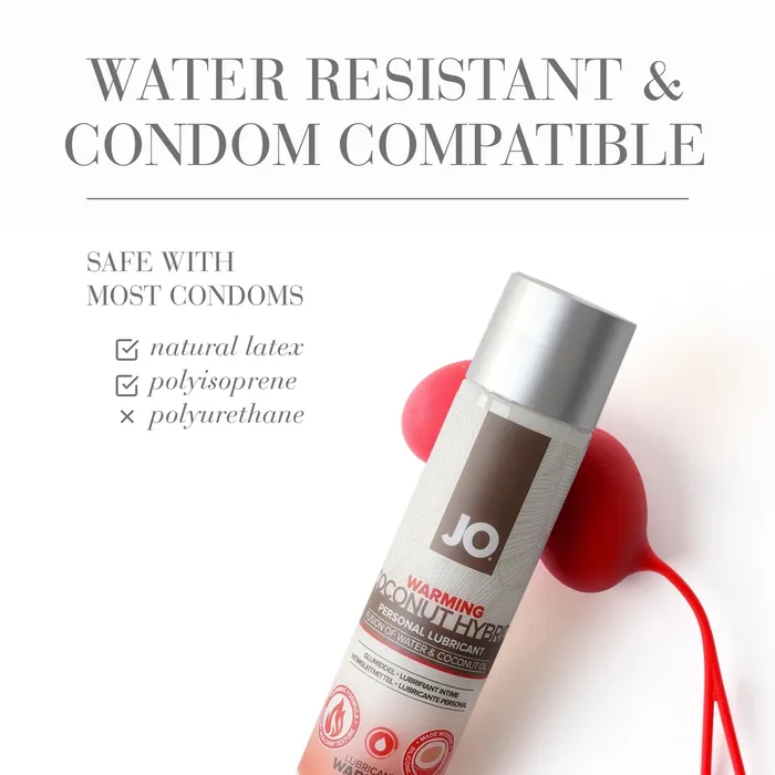 Female Sex Toys System JO JO Warming Coconut Hybrid Lube