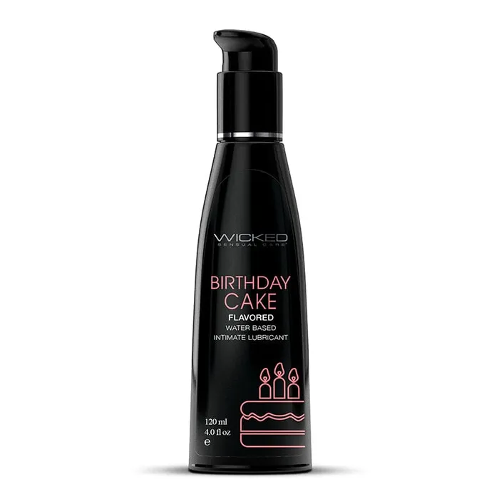 Wicked Birthday Cake Flavored Lube Wicked Vibrators