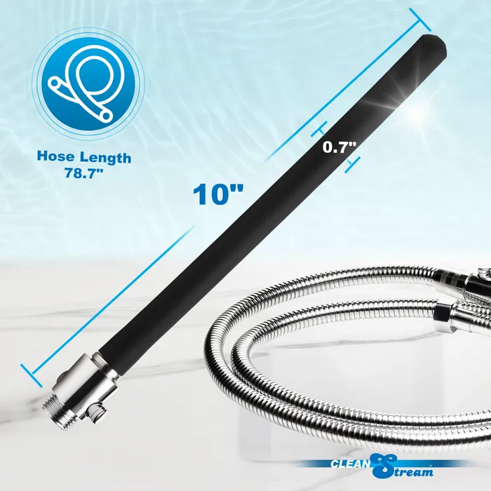 Anal Clean Stream EZFlow Silicone Shower Enema Set
