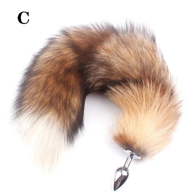 Anal Lusty Age Fox Tail Anal Plug Tail