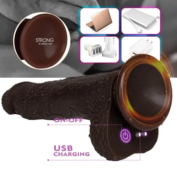 Female Sex Toys Xinghaoya Wireless Silicone Thrusting Dildo Vibrator