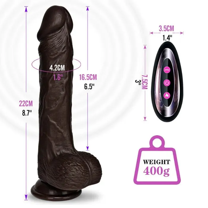 Female Sex Toys Xinghaoya Wireless Silicone Thrusting Dildo Vibrator