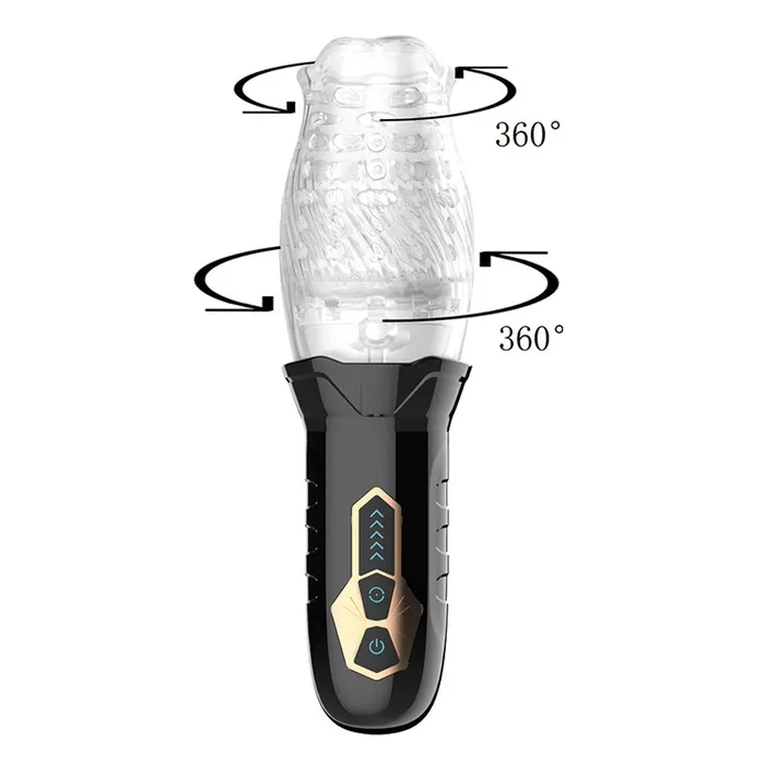 Leto Male Sex Toys Leto Apex Vibrating Rotating Masturbator