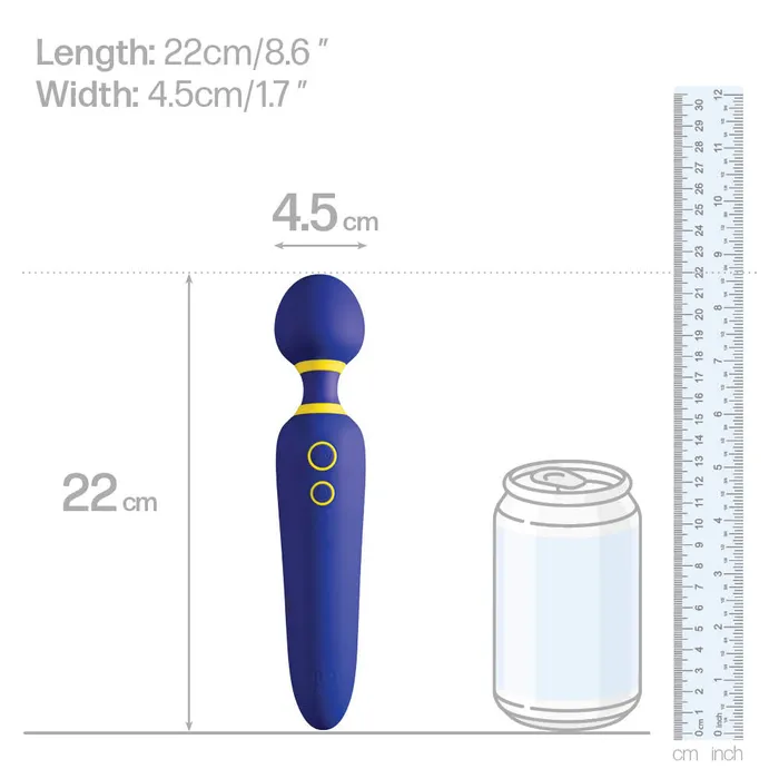 Romp Flip Rechargeable Cordless Wand Vibrator Romp Female Sex Toys