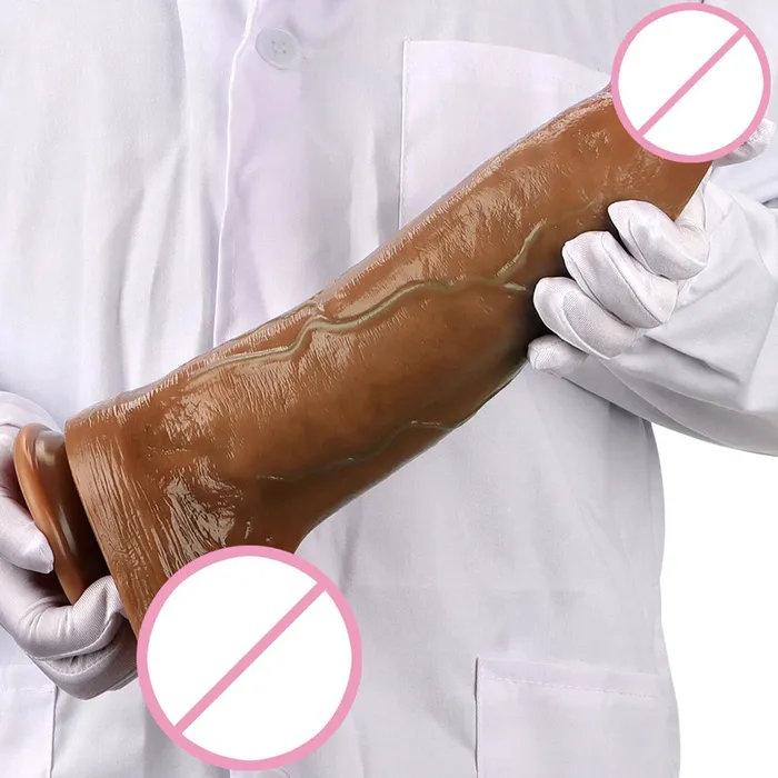 Anal Domlust Big Giant Realistic Dildo Anal Plug Huge Anal Dilator Butt Plug Sex Toys