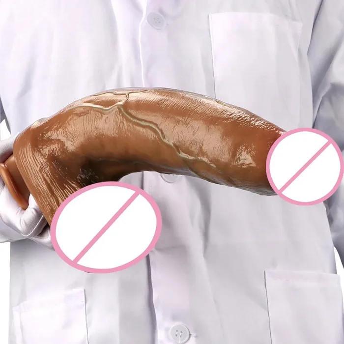 Anal Domlust Big Giant Realistic Dildo Anal Plug Huge Anal Dilator Butt Plug Sex Toys