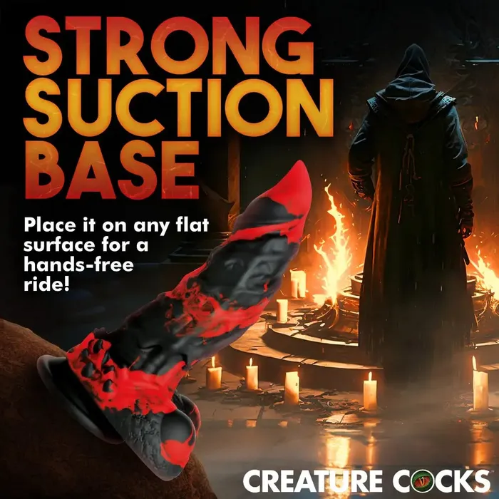 Creature Cocks Fire Demon Dildo Monster Silicone Dildo Dildos
