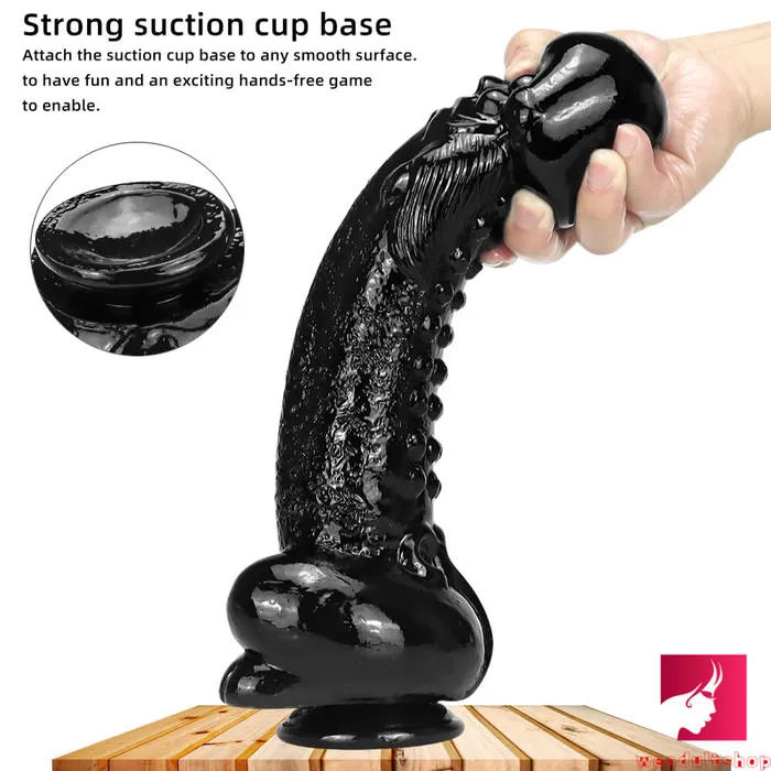 118in Real Feeling Big Spiked Anal Riding Dildo For New Sex Weadultshop Dildos