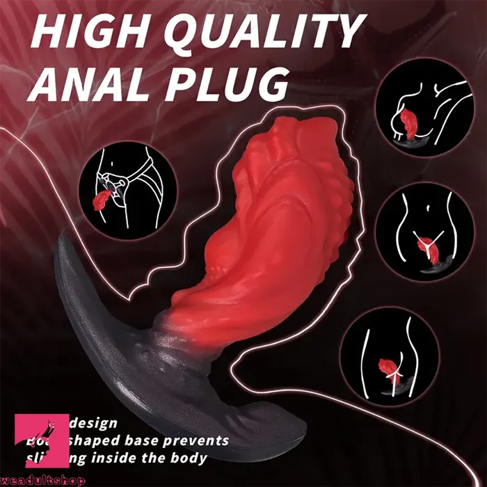452in 551in 629in Liquid Silicone Anal Plug Wearable Women Dildo Weadultshop Male Sex Toys