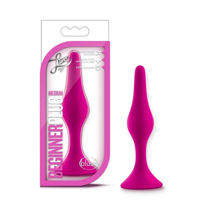 Anal Blush Luxe Beginner Plug Medium Pink