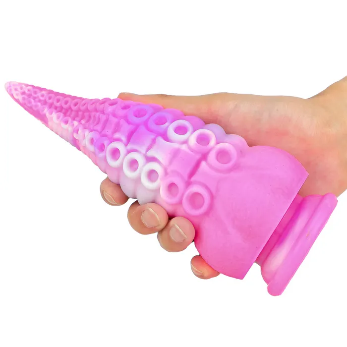 Dildos 8 Inch Pink Tentacle Dildo 