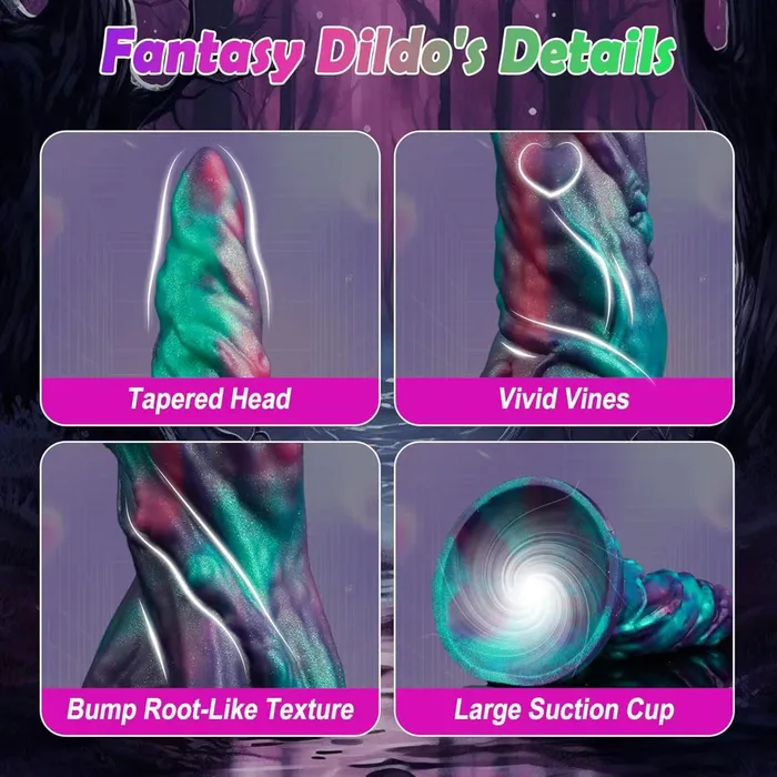  Dildos Horror Maneating Vine Silicone Monster Dildo