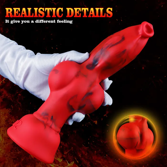 Dildos Soft MultiSize Fantasy Werewolf Dildo