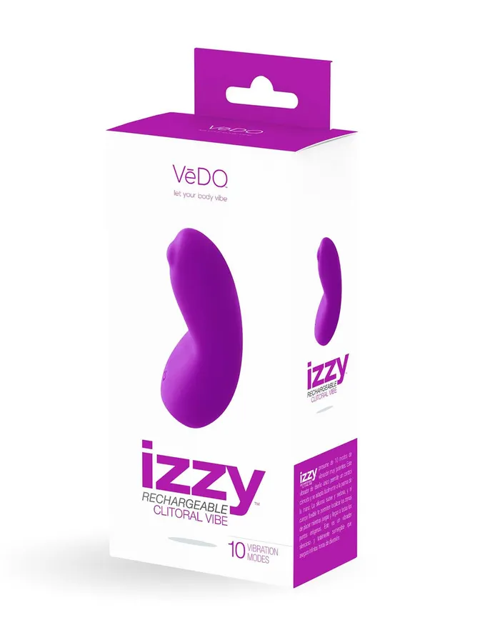 Izzy Waterproof Clitoral Vibe 10 Quiet Modes for Fun Vedo Female Sex Toys