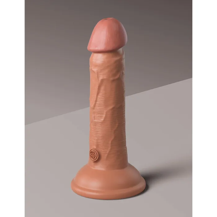 Pipedream Dildos King Cock Elite 6 Inch Silicone Dual Density Cock Tan Pipedream Dildos King Cock Elite 6 Inch Silicone Dual Density Cock Tan