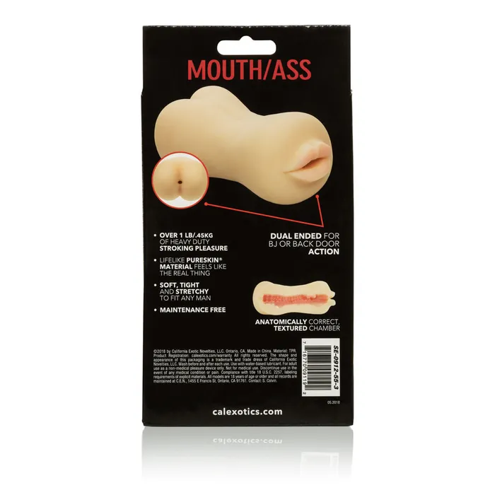 Plush Lips Snug Fit Pleasure Sleeve for Ultimate Relaxation Calexotics Male Sex Toys
